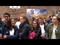 Inauguration of the Arch of Peace Collège Saint Joseph Arras France