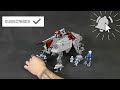 MIND-BLOWING Custom LEGO AT-TE | Minifigure Scale Design