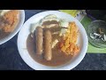 BRAISED SAUSAGES, DIFFERENT VERSION Of SAUSAGE AND MASH PART 2