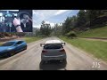 Volkswagen Golf R Antilag Turbo - Forza Horizon 5 Steering Wheel Gameplay