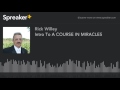 Intro To A COURSE IN MIRACLES