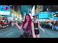 [KPOP IN TIMES SQUARE] BABYMONSTER (베이비몬스터)  - 'FOREVER' Dance Cover | One Take.