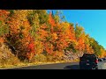 Peak Fall Foliage along America's Most Scenic Byway -  Kancamagus Highway 2022