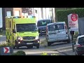 Belgium Ambulance responds to emergency