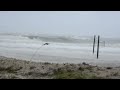 Main Beach in Fernandina Beach during Hurricane Ian 9/29/2022