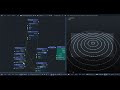 Blender Sverchok Voxel-ish Circles