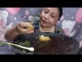 beef meat with tomato, onion and boil leaves|Naga mukbang|Alokali vlogs|Northeast India