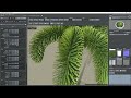 Foxtail Palm | Speedtree Cinema 9 Tutorial