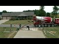 Jerry Miller Driveway Concrete Pour September 1 2017