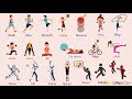 English Verbs of BODY MOVEMENT | 60+ Super Common Verbs to Express Body Movement