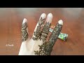 Eid Special Back Hand Simple Henna Design for Begginers | Mehndi Design 2024 | Easy Mehndi Design