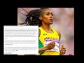 Elaine thompson herah finally exp0sed the truth Why she's not competing at Jamaica Olympics trials