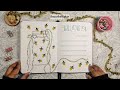 Plan with me | Minimal august 2024 bullet journal set-up | Whimsical firefly theme💫