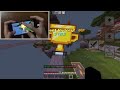 NEW Mobile Controls With Handcam (Minecraft Hive Skywars)