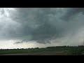 Majestic and Ominous: Tornado-Warned Supercell Cinematic Timelapse