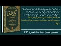 Sahih Bukhari Hadees Number 200 to 300 in Hindi/Urdu translation