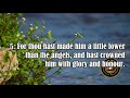 Restful Mind 7: Psalm 8, calming sounds & prayer for the mind to find rest in the Lord