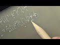 ASMR Runes Carving on Wax Tablet | Old Norse Viking Language 1 hour