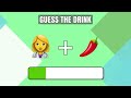 Can You Guess The Drink By Emoji | Food and Drink by Emoji Quiz | Food Quiz | Guess The Emoji