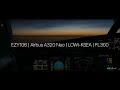 Easy Jet A320 | XPlane 11 | Dusk