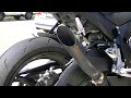 2012 GSXR600 GP exhaust sound crazy loud