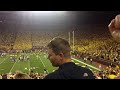 Michigan Winning Celebration