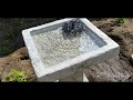 SOLAR POWERED WATER FOUNTAIN FROM AMAZON