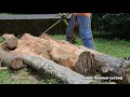 Freehand Chainsaw milling special method