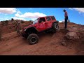 2020 Jeep JLU Rubicon Diesel - Moab 7-mile Rim - descent clip
