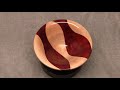 Wood Turning  Two For One Bowl