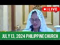 QUIAPO CHURCH LIVE MASS TODAY REV FR DOUGLAS BADONG JULY 13 ,2024