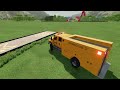 POLICE CAR, CAR TRANSPORT, EMERGENCY 112, FIRE TRUCK, TRANSPORTING ON MAN TRUCKS! Farming Simulator