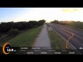 Electric Unicycle Ride - Leon Creek Greenway (Timelapse X8)