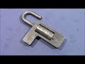 (picking 751) A unusual combination padlock that decodes itself - thanks to Don'z Lockz