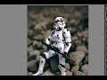 Photo Editing in Lightroom - stormtrooper toy photography