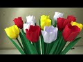 3D Beautiful Paper Flower Making Easy | Home Decor | Paper Craft | Flower Making With Paper | Crafts