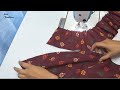 Simple Short Dress Cutting and stitching Step By Step