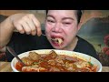 Seger,Bakso urat telur ,pangsit ayam kuah merecon plus toge soun cabe rawit,ceker ayam Mukbang