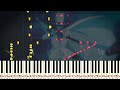 Detective Conan Movie 27 OST - Splendid Circus - Hard Piano Tutorial【Piano Arrangement】