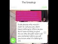 don't break up