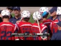 Semi final USA-Australia World Lacrosse Championship 2014