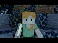 WARDEN FIGHT - Alex and Steve Life (Minecraft Animation)