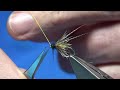 Tying a Soft Hackle Caddis Wet Fly by Davie McPhail