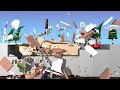 Earthquake Comparison - 3D House