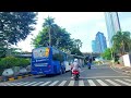 [Driving Jakarta] Serene Morning Drive on Rasuna Said, Jakarta | ASMR Relaxation