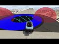 Testing trains vs MASSIVE pits in GTA 5