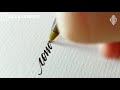 Super Satisfying Handwriting Calligraphy with Ballpoint Pen