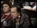 1989 - American Indian Activist Russell Means testifies at Senate Hearing