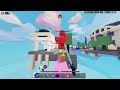 Trying the NEW map mechanics in Roblox Bedwars