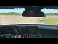 AMG C63s 4 year old daughter reaction on track